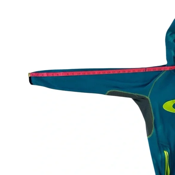 Oakley‎ Fleece Jacket Teal - Picture 12 of 13